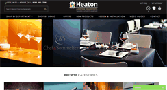 Desktop Screenshot of heatoncateringequipment.co.uk